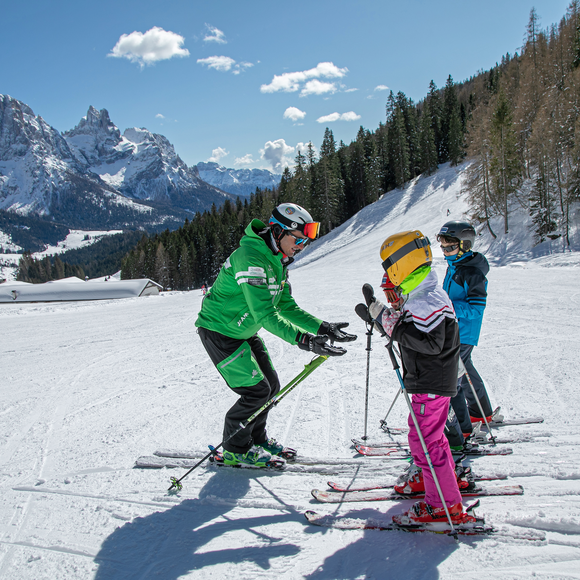Sulla neve a San Martino di Castrozza | Flawless Milano